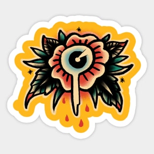 Sad flower Sticker